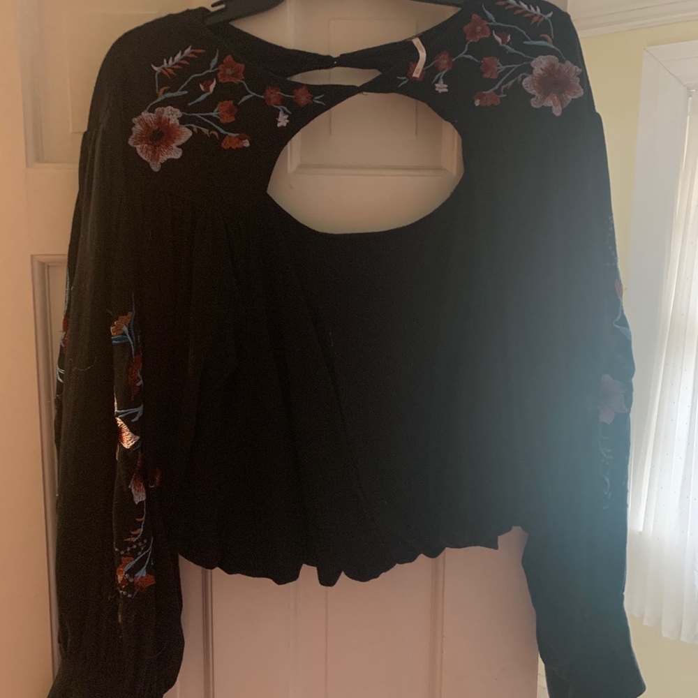 free people keyhole top